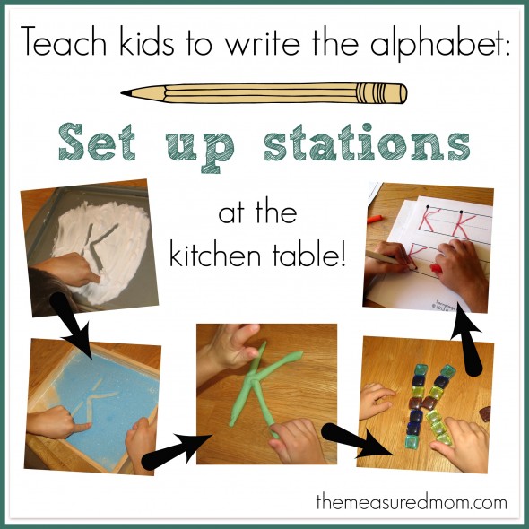 teach-kids-to-write-the-alphabet-using-stations-the-measured-mom-590x590