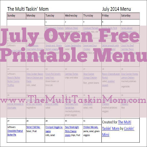 Keep your house cooler with a collection of recipes that don't use the oven. Main and side dishes as well as dessert ideas are included.