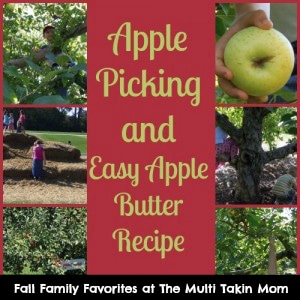 Fall family fun and an easy apple butter recipe!