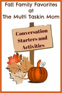 Bring your family closer together this fall with these conversation starters and activities!