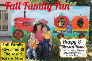 A fun family fall activity is berry picking!