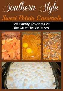 This southern style sweet potato casserole is a perfect addition to your fall menu!