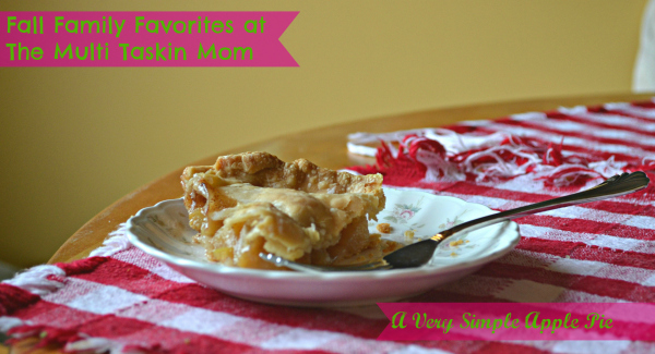 This delicious simple apple pie recipe is the perfect new fall family tradition!