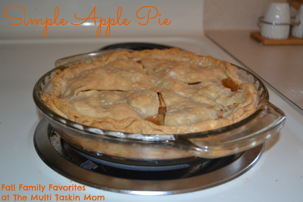 Delicious apple pie is simple way to your family's hearts!