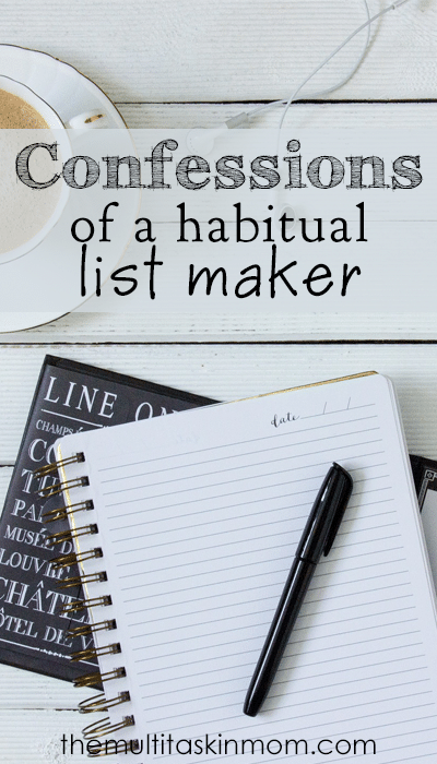 Confessions of a habitual list maker and what I use
