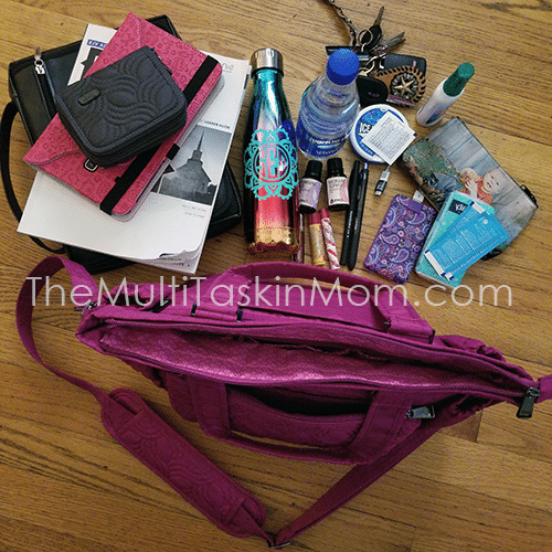 Organization On-the-Go is easy with my Lug Charter Tote. Plus look at that stunning color.